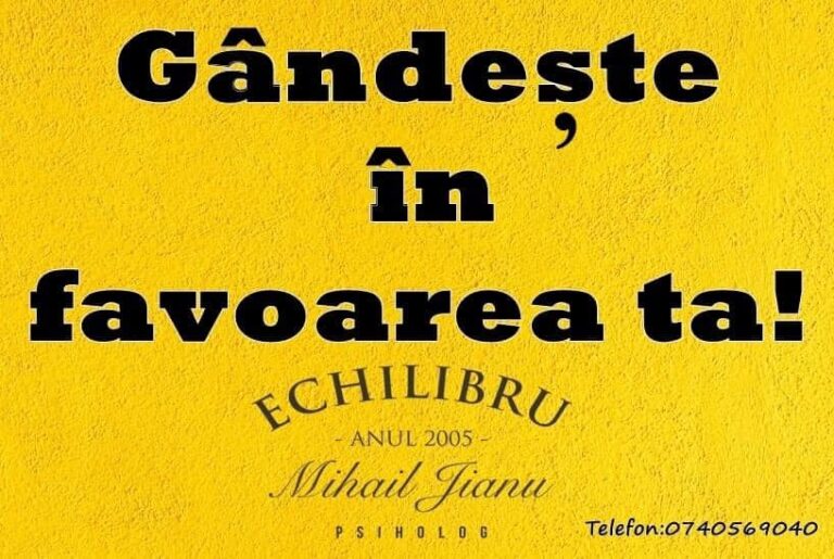 Nu te duce la psiholog dacă…